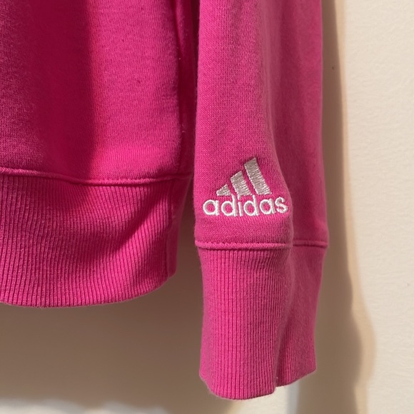 Adidas Pink Hoodie - Picture 2 of 4